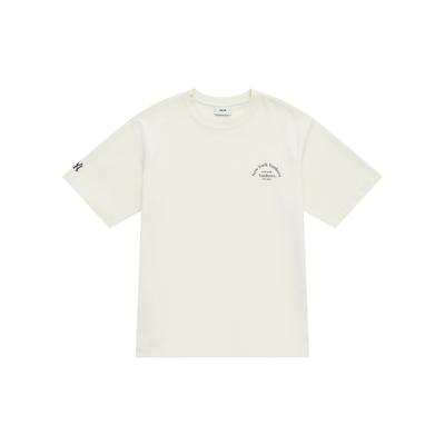 MLB New York Yankees Basic Kollektion T-Shirt Unisex Creme 3ATSB4153-50CRS