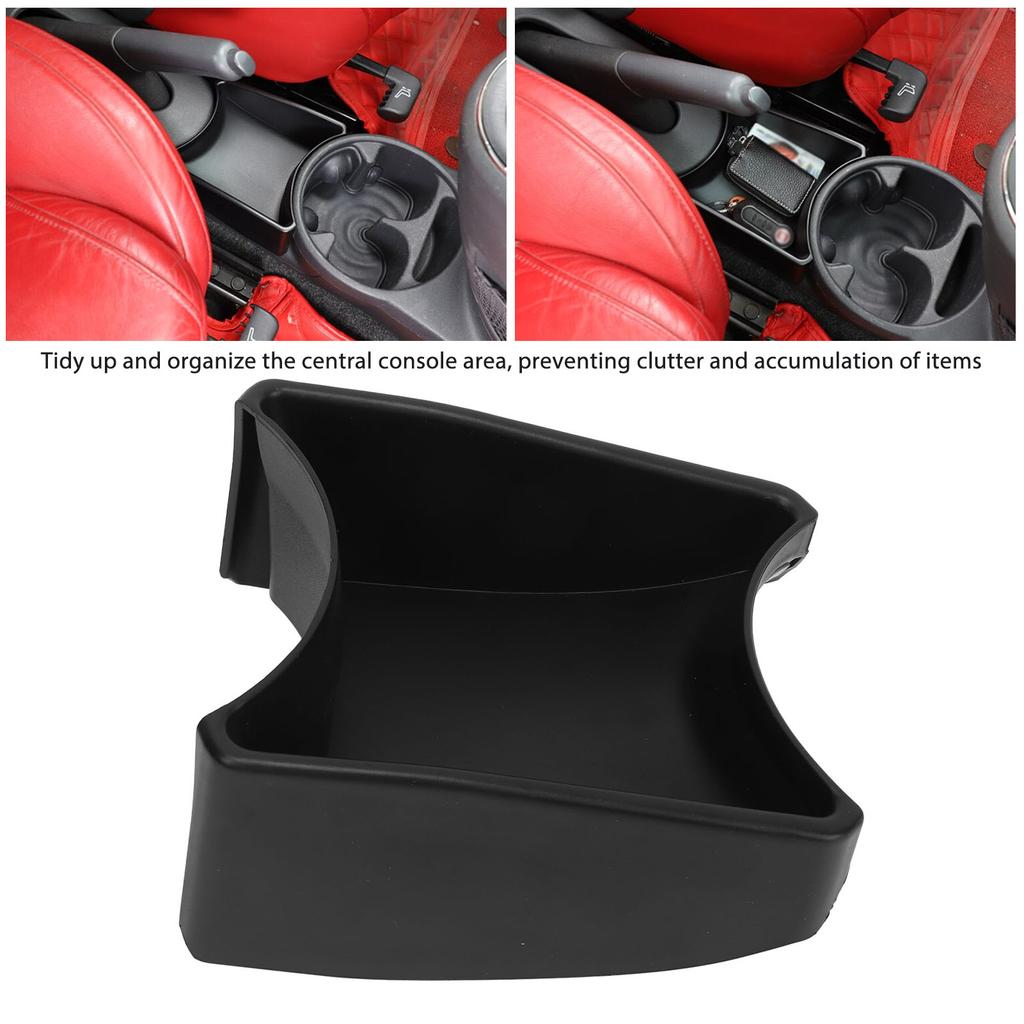 Car Center Console Organizer Tray Gear Shift Handbrake Storage Box Replacement for Fiat 500 2011 To 2015