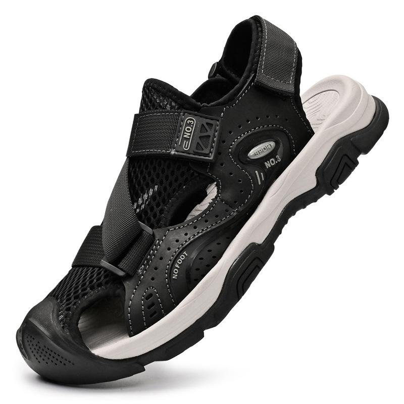 

Новые сандалии мужские летние спортивные на мягкой подошве мужские повседневные мужские пляжные туфли 38 чёрный