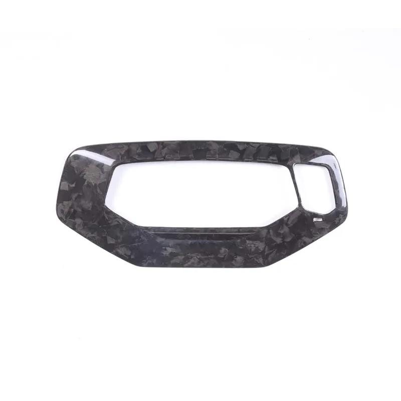 Real Carbon Fiber Car Front Reading Light Panel Frame Cover for BMW 8 Series G14 G15 2019 2020 2021 2022 2023 Interior Accessory
