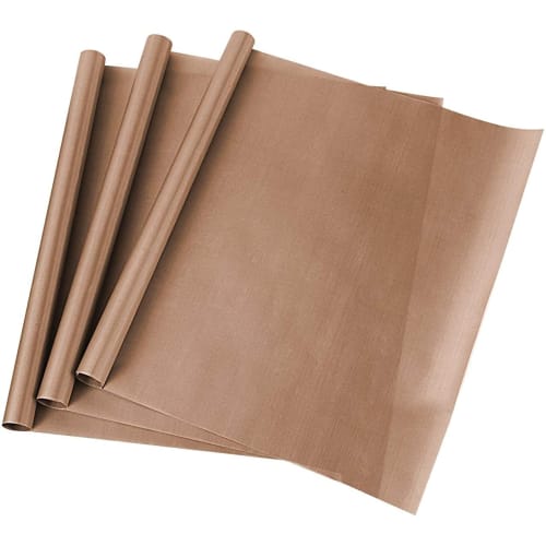 12-Piece Set of Heat-Resistant, Oil-Resistant, Durable, Washable Cooking Sheets, Oven Paper, Baking Paper, Reusable for Oven Baking, Cooking, Grilling