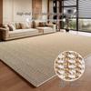 Felpudo de Sisal Resistente a Manchas y Gatos, Color Sólido, para Sala de Estar, Dormitorio y Mirador
