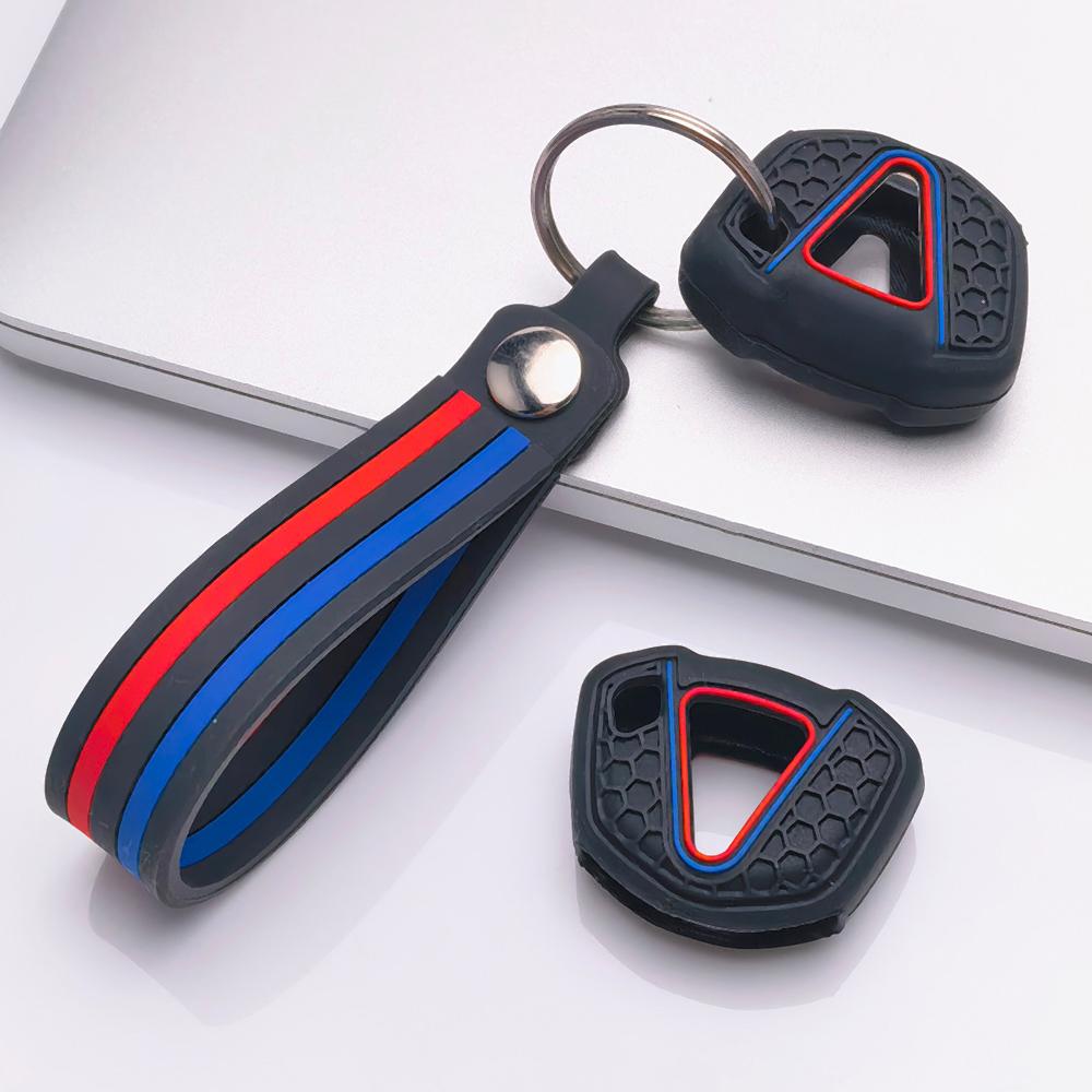 Key Cover for Kawasaki Ninja 250 300 400 650 ZX 6R 10R Anti-Scratch Surface Shockproof Structure Soft Grip Texture Easy Install Design