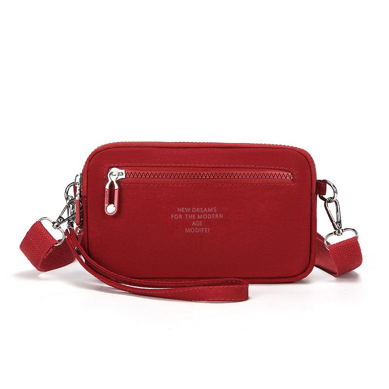 Multi-Layer Bag Women's Shoulder Crossbody Bag Mobile Phone Small Square Bag