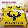 Wellington Phoenix FC Pattern Bedding Home Decoration Birthday & Festival Gift (1 * Duvet Cover + 2 * Pillowcase, Without Core)