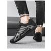 Men's Waterproof and Anti Slip Sports Running Casual Black Board Shoes Work Soft Soled Travel Trendy Shoes