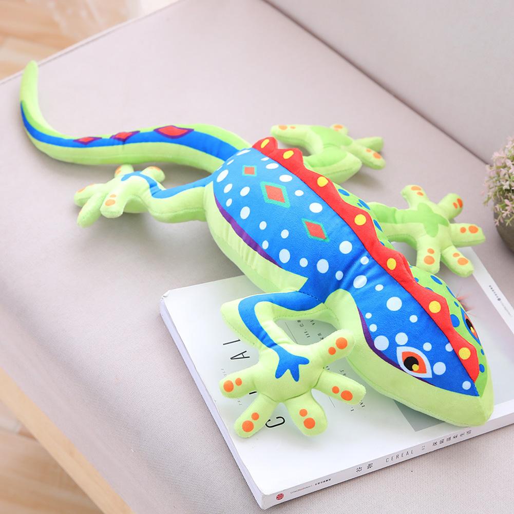 3D Soft Doll Sleeping Lizard Pillow Stuffed Fluffy Toy Kids
