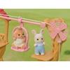 Sylvanian Families Family Trip Cute Ropeway Set Toy Dollhouse for Ages 3 and Up