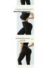 Women's Seamless Yoga Set: Short Sleeve Fitness Top & Butt Lift Leggings