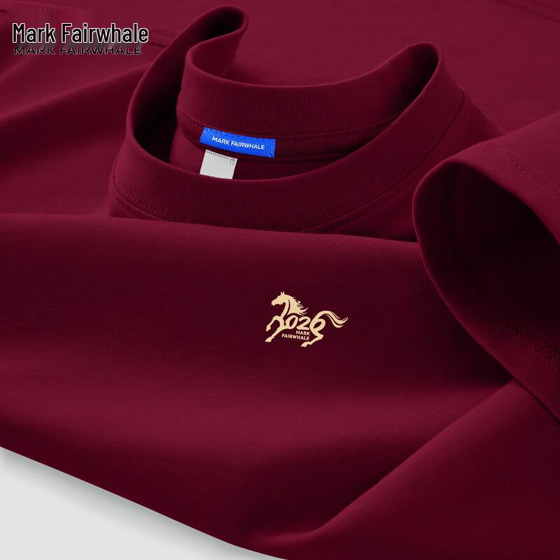 

Mark Fairwhale Men s Red Zodiac Cotton T-Shirt M