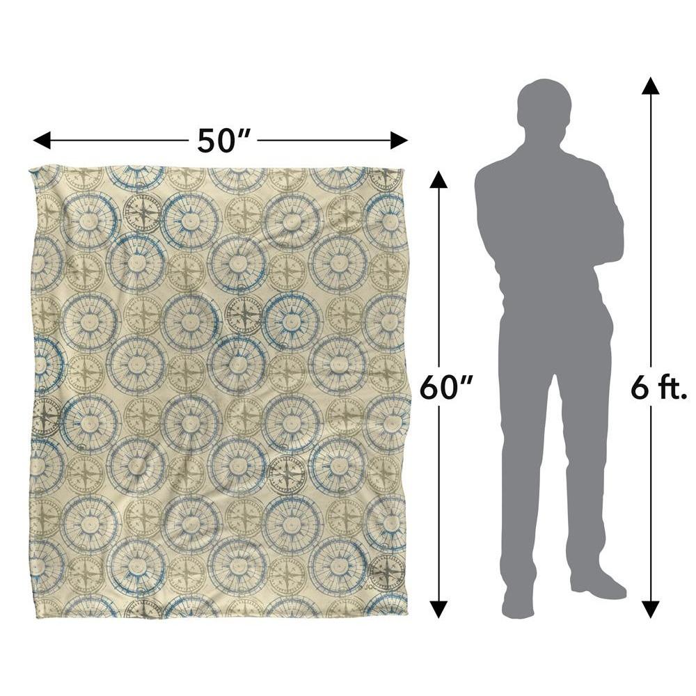 JQ Licensing Silky Compass Supersoft Blanket