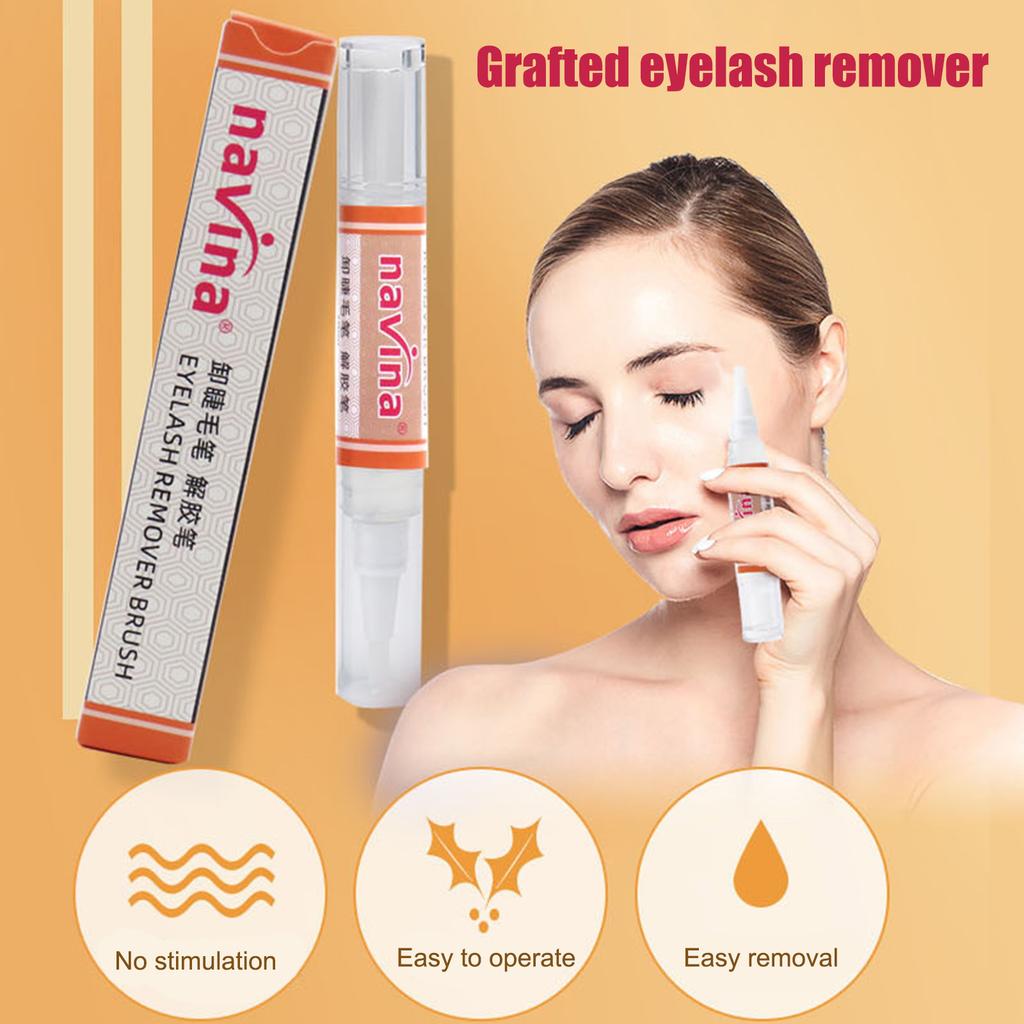 Eyelash Extension Remover Gel Fast Dry Quick Removing Eyelash Extension Glue for Lash Extension Sensitive Eyes