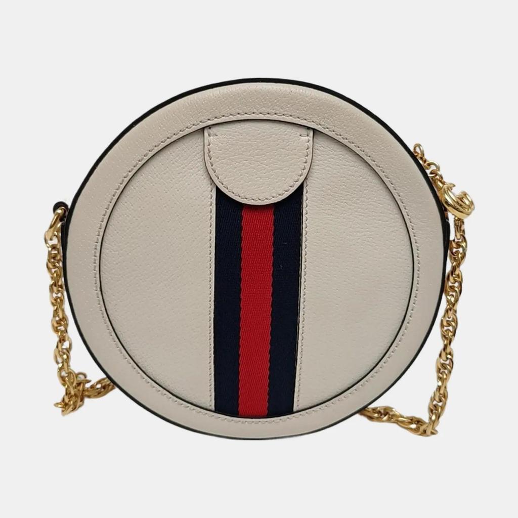 [Pre-Owned] Gucci Ophidia Mini Camera Bag 'Medium White' - Excellent #15IN5PF