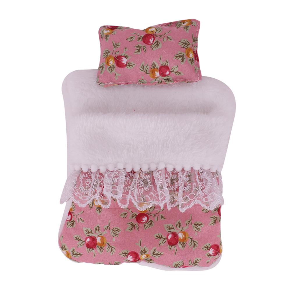 

Doll Bedding Furniture for Labubu 17cm Doll Sleeping Bag with Pillow Quilt Doll Clothes Accessories Girl‘s Toy Birthday Gift