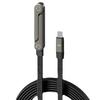 240W 2-in-1 Stand Charging Cable | Phone Holder Integrated | Fast Charge for iPhone 15-17/Huawei/Samsung/Xiaomi