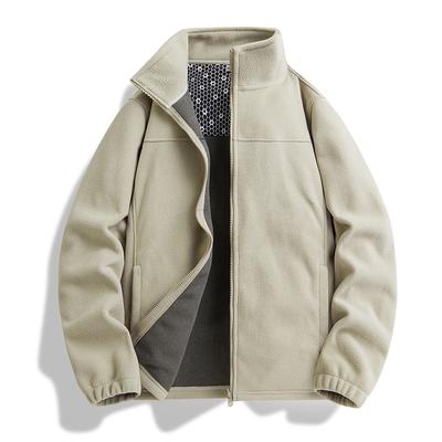 Giacca in Pile da Uomo per Esterno Resistente al Freddo Autunno e Inverno Nuova Giacca in Pile da Donna Giacca Ispessita
