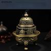 1pc Zinc alloy Aromatherapy stove Buddhist Hall Buddhist tools Home interior decoration pray for auspiciousness  feng shui