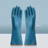 Waterproof Fleece-lined Cleaning Gloves with Fleece Thicked Dishwashing Gloves Soft Wear-resistant Warm Household Gloves