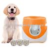 2025 Automatic Tennis Ball Launcher for Dogs - Outdoor Pet Toy