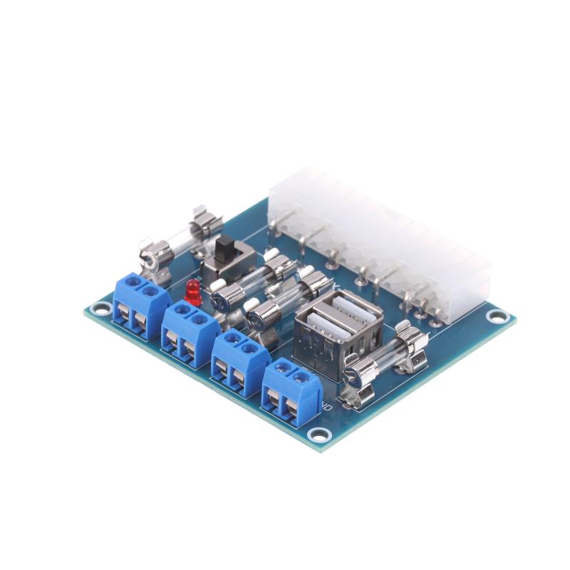 1 Piece Power Adapter Supply Test Module Power Supply Circuit Outlet Module Hu-M28W Desktop Pc Power Atx Transfer Board