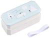 OSK Shokado Lunch Polar 260ml 340ml Inner Lunch Compact Silver Made In Dishwasher Box, Bear, + [Includes Chopsticks, Container, Belt, Storage, Ion],