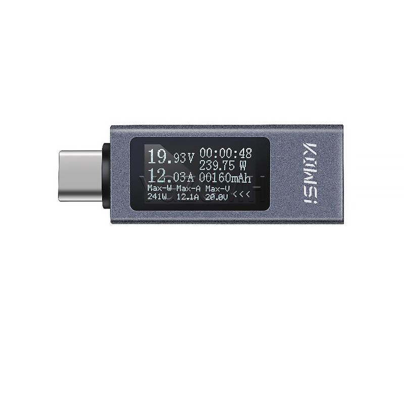 USB / Type-c Tester Multi-function Digital Display DC Voltage Ammeter Power Meter Mobile Power Charger Indicator