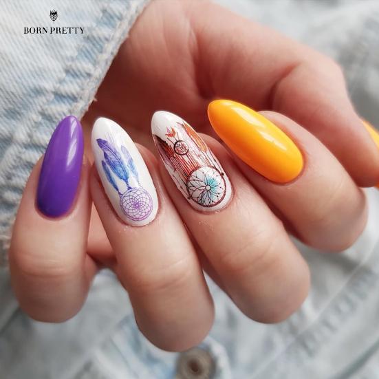 Double-Sided Head Stamper Nails Ornaments Polishing Painting Drawing Manicure Nail Art Pen Tool