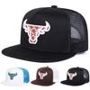 Unisex Ox Head Embroidery Hip-Hop Net Hats Spring Summer Outdoor Adjustable Casual Baseball Caps Sunscreen Hat Cap