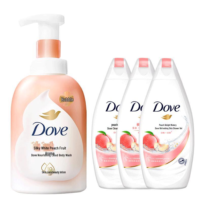 

Набор для ванны Dove Белый персик