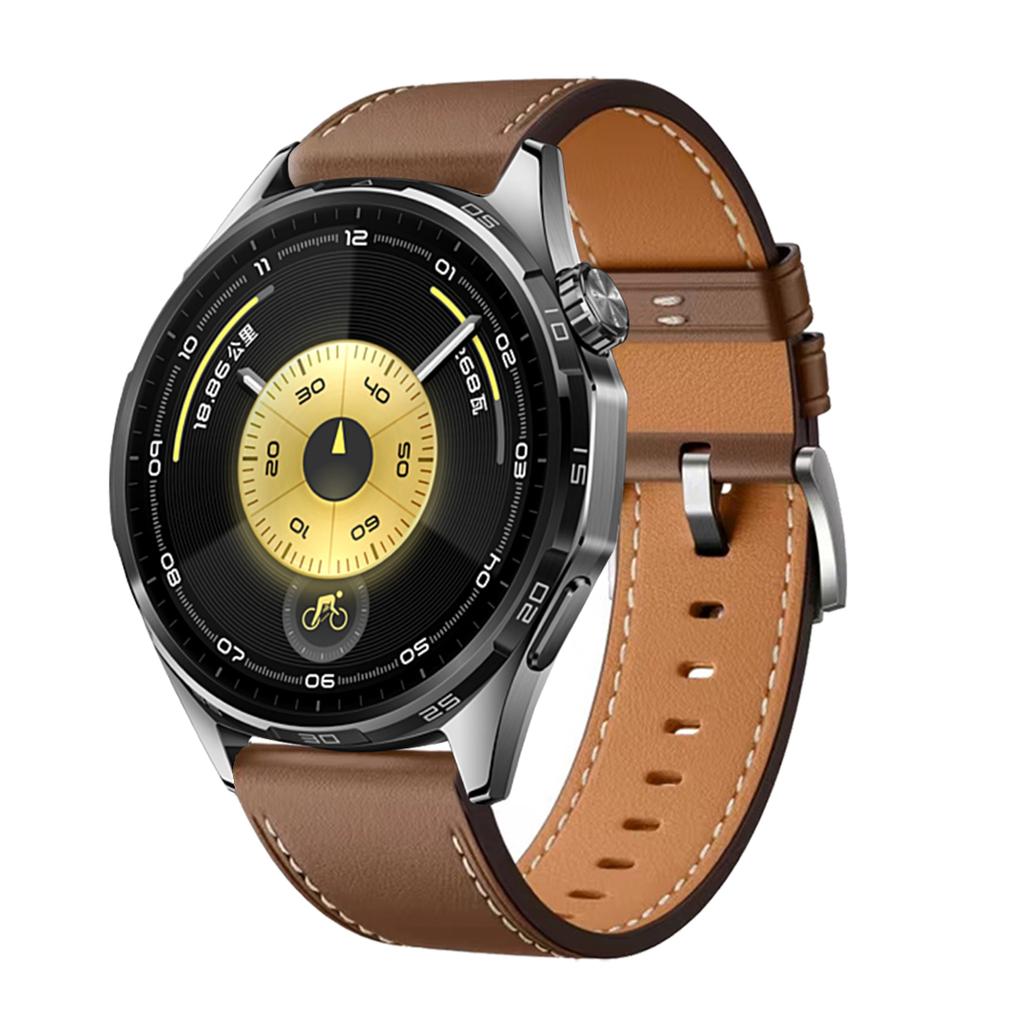 20/22mm Leather Band For HUAWEI GT6 GT6pro GT5 4 3 2 46mm Casual Strap Watch 5 4pro/GT3 2 42mm/HONOR Magic Watch Bracelet Correa