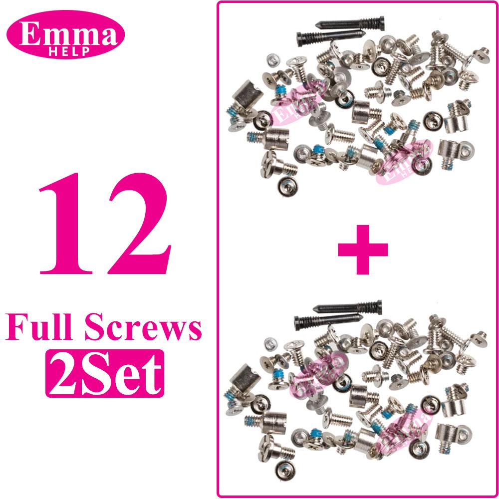 2set Full Screw Set For iPhone X XS XR 11 12 13 Pro Max Mobile Internal Bracket Bottom Complete Screws Replacement Repair Parts