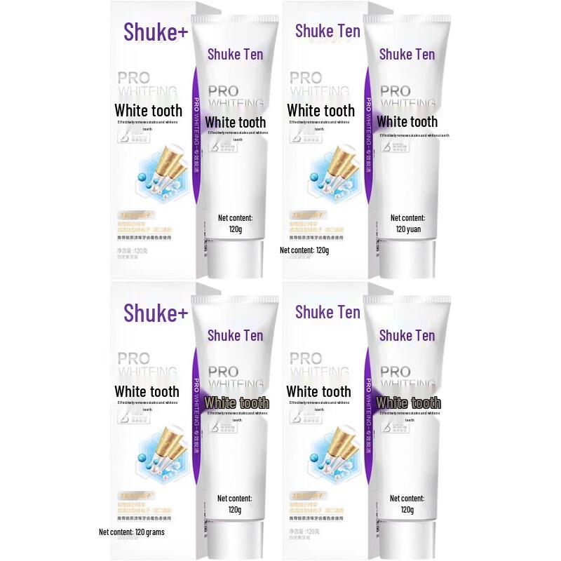 

Suke Stain Removal & Whitening Toothpaste 4-Pack