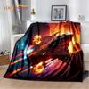 Spaceship  Spacecraft Universe UFO Blanket,Flannel Soft Throw Blanket for Home Bedroom Bed Sofa Picnic Office Hiking Kids Cover