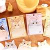 Kawaii Stationery Paw Print Post Office Series Cute Style Handbook Notes Can Be Attached To Students Message Sticky Memo Pad
