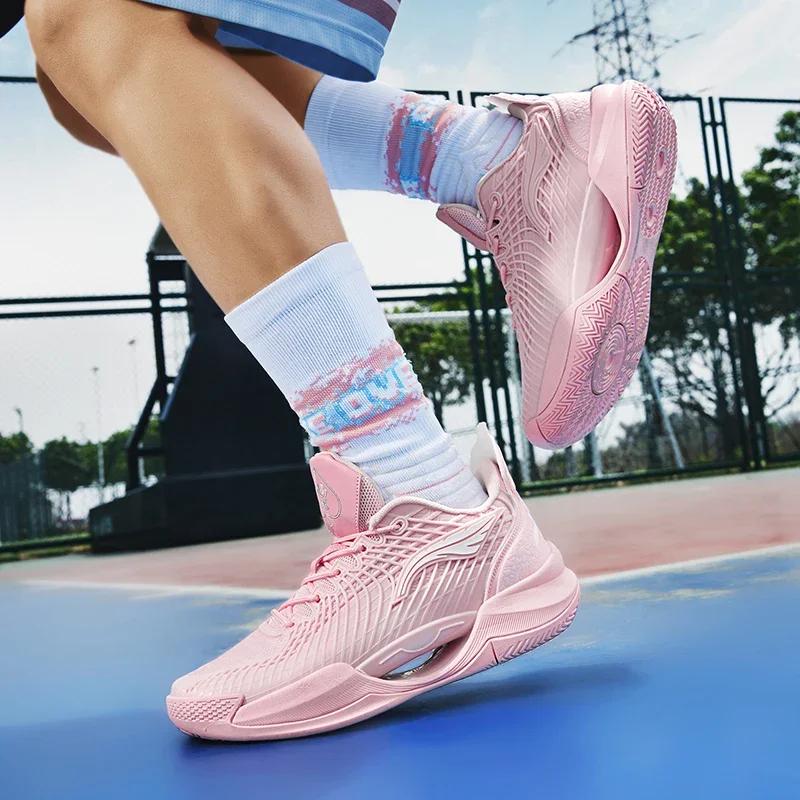 Herren Damen Unisex Freizeitsportschuhe Herren Basketballschuhe Hochwertige Outdoor Basketball Trainingsschuhe Herren Sneaker