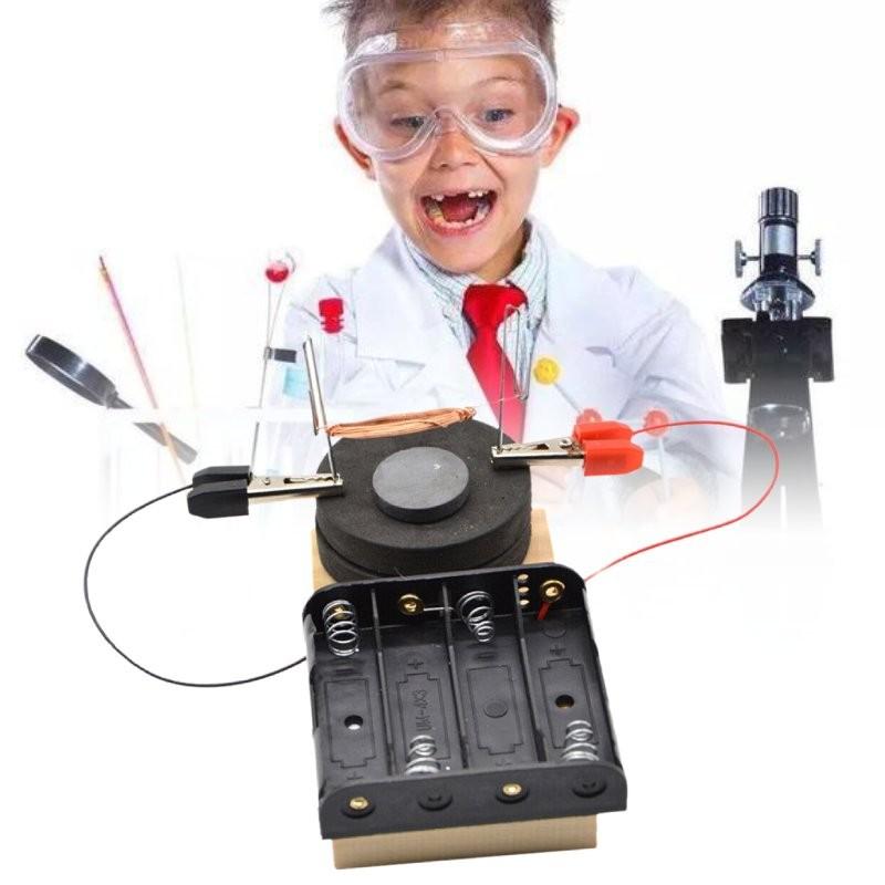 Motor Electric Children Science Experiment Equipment Assemble Educational Toys