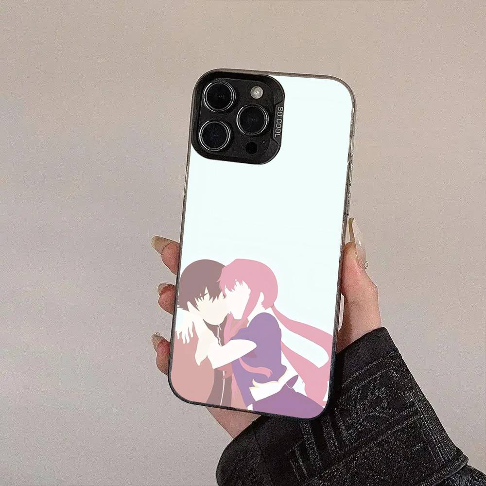 

Чехол для телефона Гасай Юно из «Дневника будущего» для iPhone 17 Air 16 15 14 11 12 13 Pro Max Plus X XR XS Цветной Серебристый Жесткий Чехол iPhone 17 pro