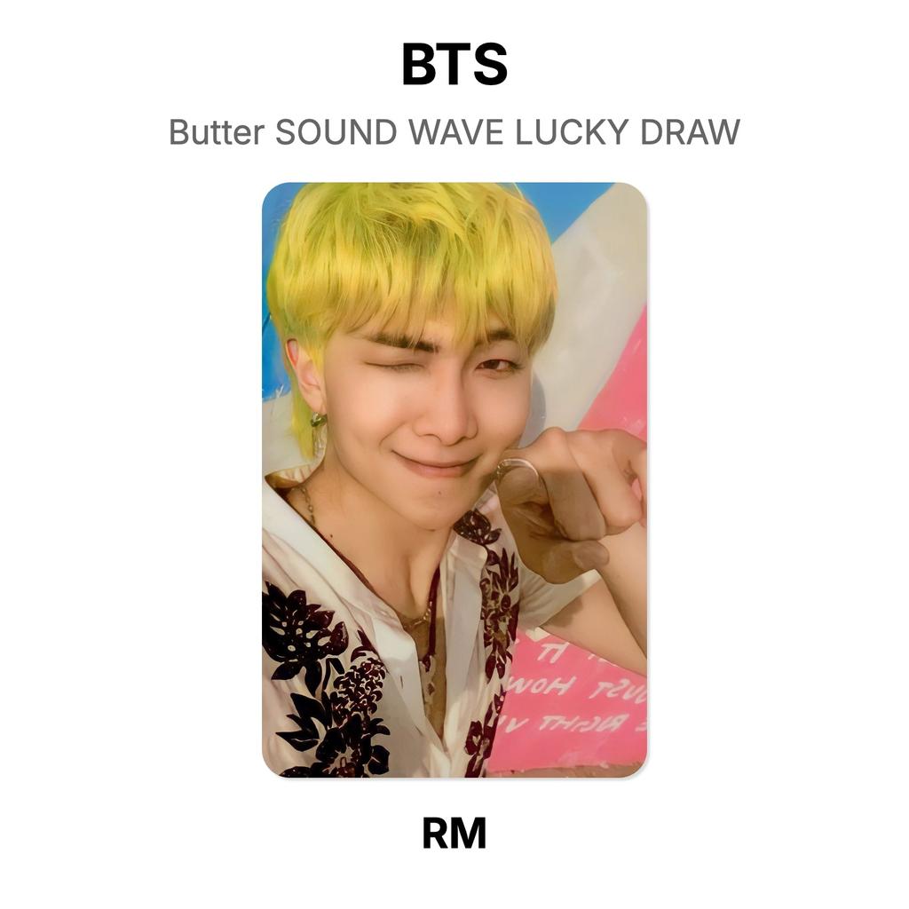 BTS Butter SOUND WAVE LUCKY DRAW Official Photocard