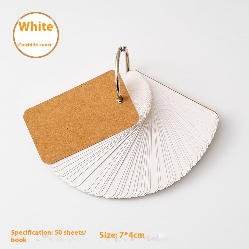 

50/100 шт. Цветные пустые крафтовые бумажные карточки, бумажные карточки для рукоделия, бумажные карточки для сообщений, пустые карточки для обучения, учебы, DIY, запоминания