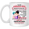 Qixi Festival Valentine's Day Christmas Gift Ceramic Coffee Mug Mug Wife
