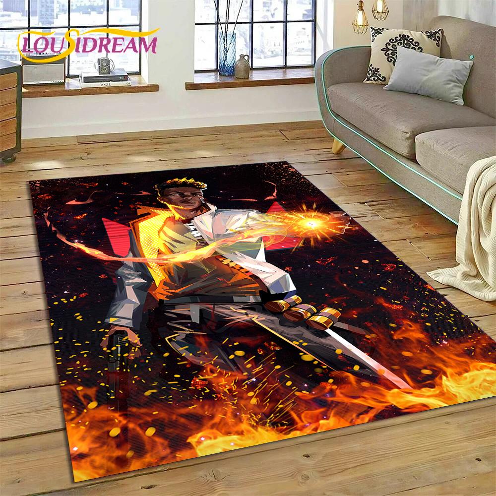 

3D Новітній Мультяшний Ігровий Килим Килим для Декору Вітальні Спальні, Килимок для Підлоги Нековзний Декор для Дивана Доріжка Подарунок Дитина 40x60cm( 15x23in )