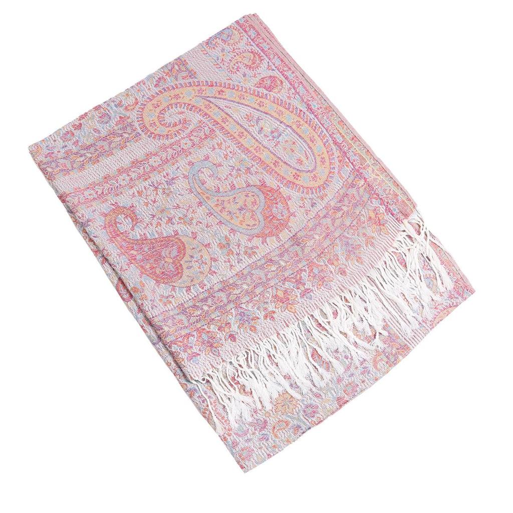 Classic Ethnic Paisley Tassel Scarf - Imitation Cashmere, Perfect for Autumn and Winter