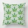 Nordic Fall Home Decor Autumn Throw Pillow Case Sofa Cushion Cover Modern 45x45cm 50x50 60x60cm 40*40cm Leaf Plant Green