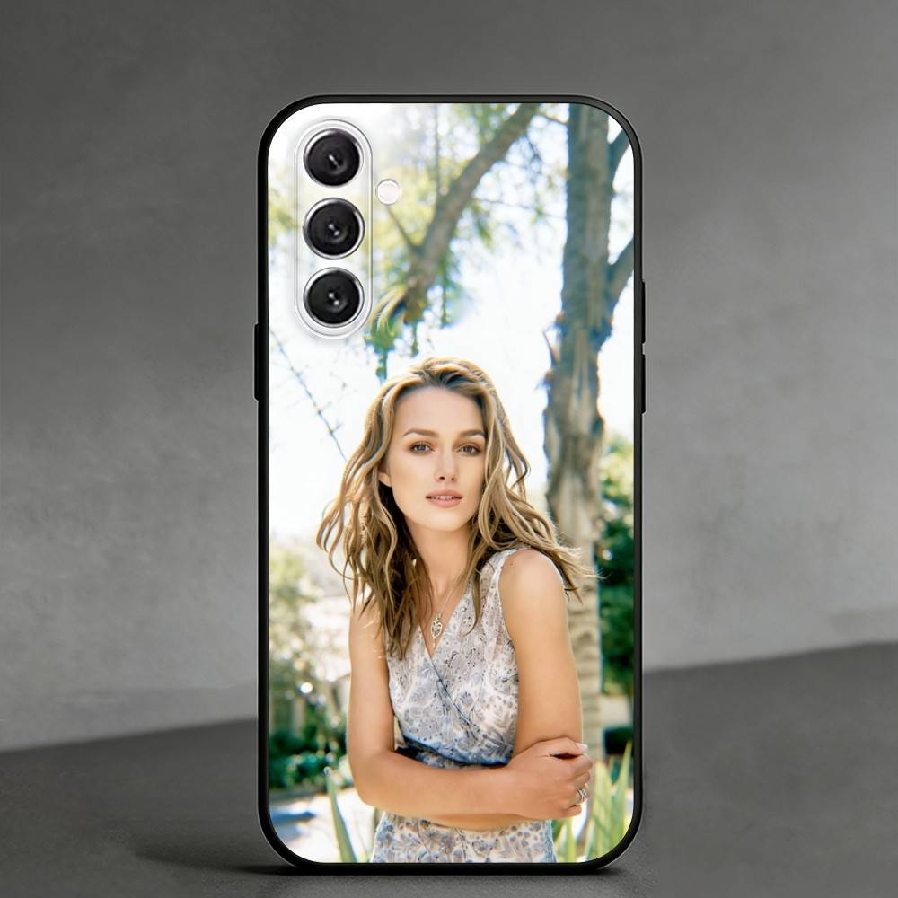 K-Keira Knightley Phone Case For Samsung Galaxy A91,80,73,72 ,71,53,52,32 ,31,22,21s,20,Soft Black Case