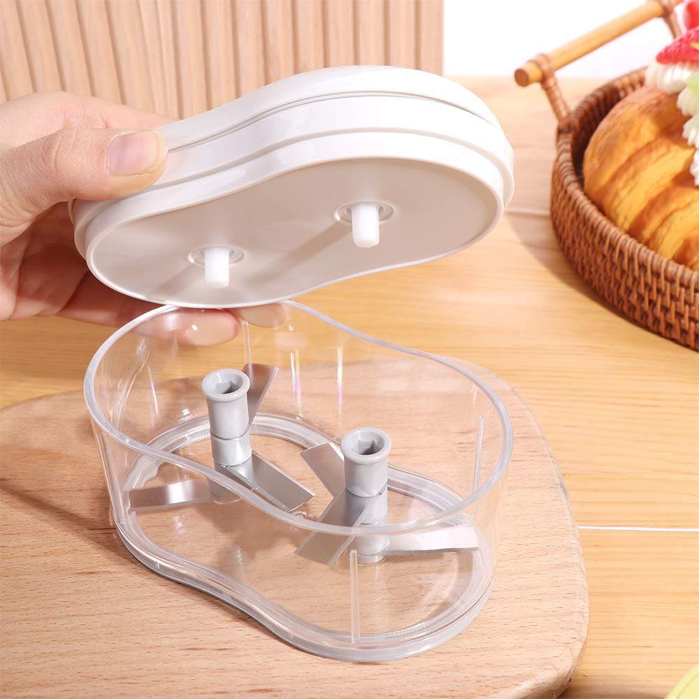Manual Garlic Chopper Hand Push Design Onion Cutter Household Garlic Masher  Cooking