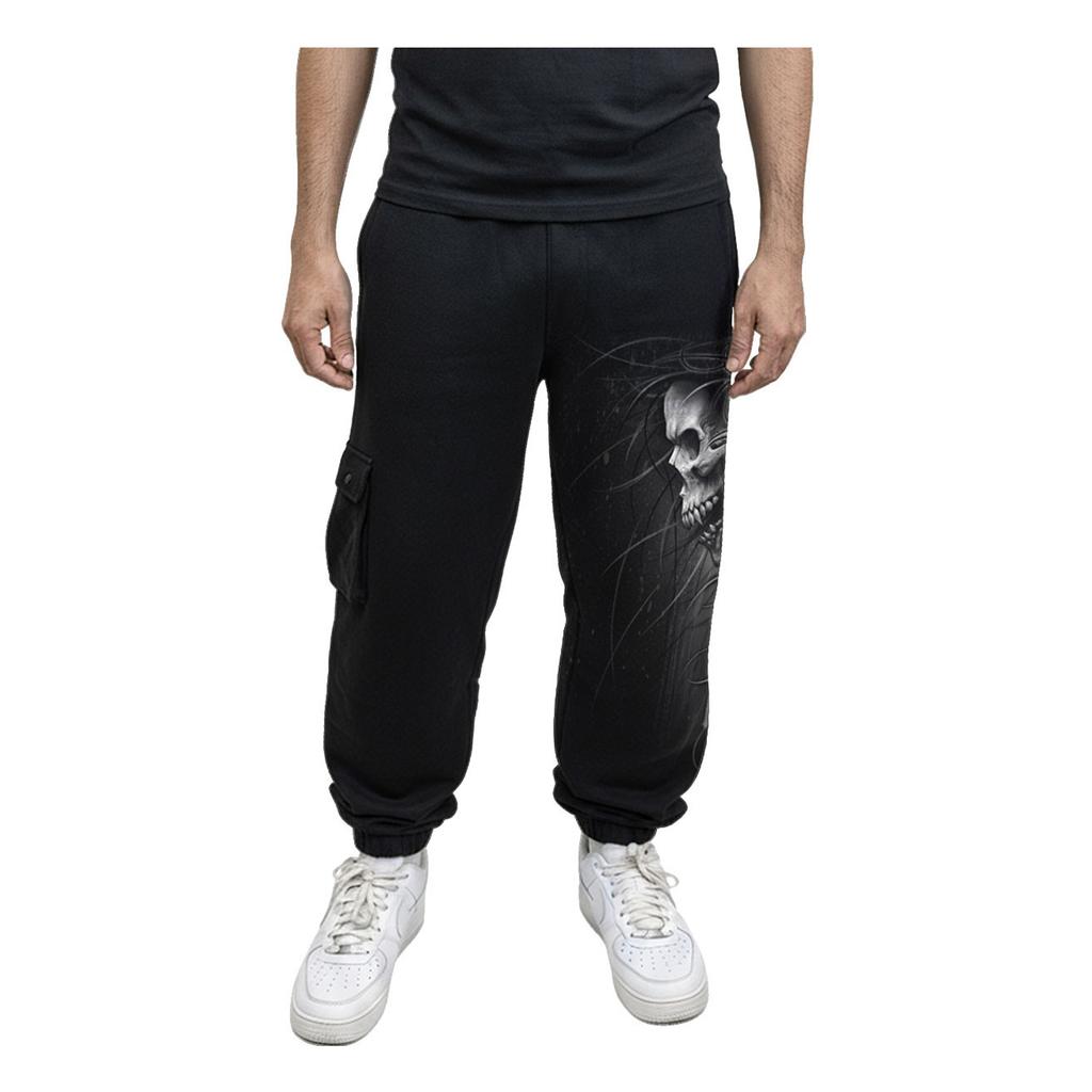 Spiral Direct Unisex Adult Death Forever Cargo Jogging Bottoms