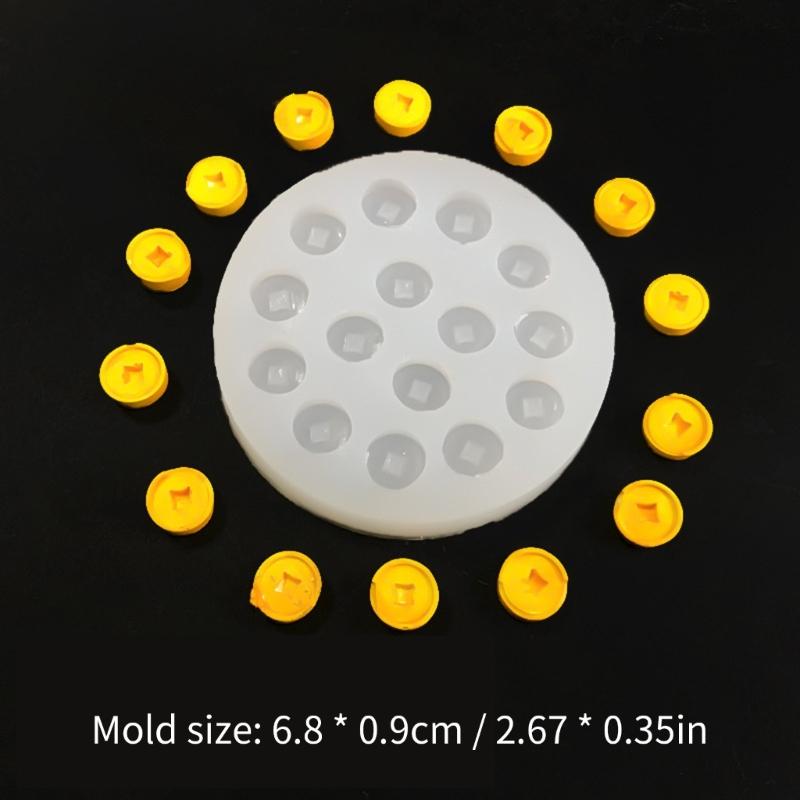 Chinese Style Ingots and Coin Candle Molds Casting Molds Baking Molds Chocolate Molds Silicone Mould Epoxy Resin Molds