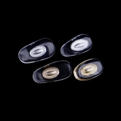 Nasenpads aus Silikon zum Anschrauben für Brillen, Sonnenbrillen, Brillen-Nasenpads