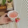 Creative Design Ceramic Water Cups High Appearance Level Ins Style Mugs Beautiful Household Cups  Fruit Hand Painted Coffee Cups