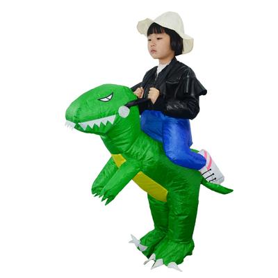 Douyin Popular Halloween Dinosaur Inflatable Costume Children'S Riding Dinosaur Inflatable Costume Parent-Child Activity Performance Costume